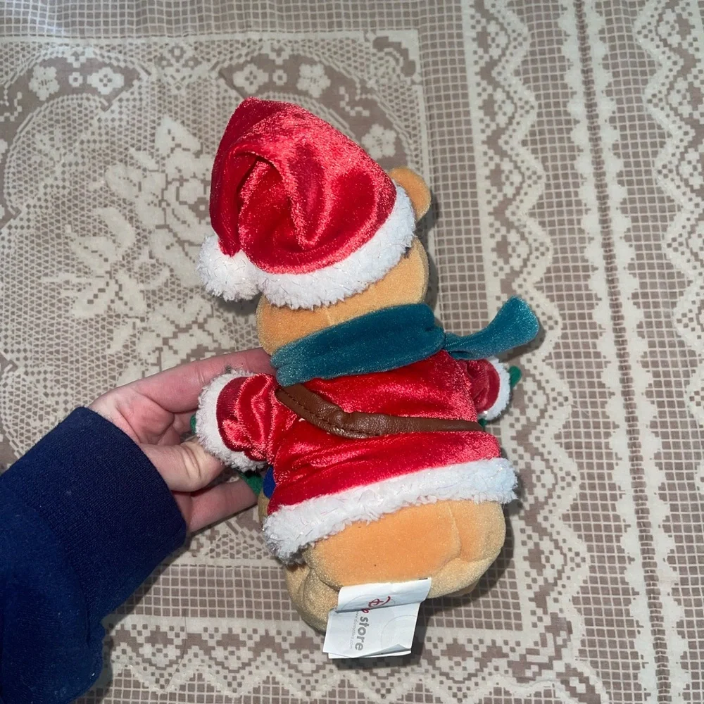 Vintage Disney Winnie the Pooh Christmas Plush Toy